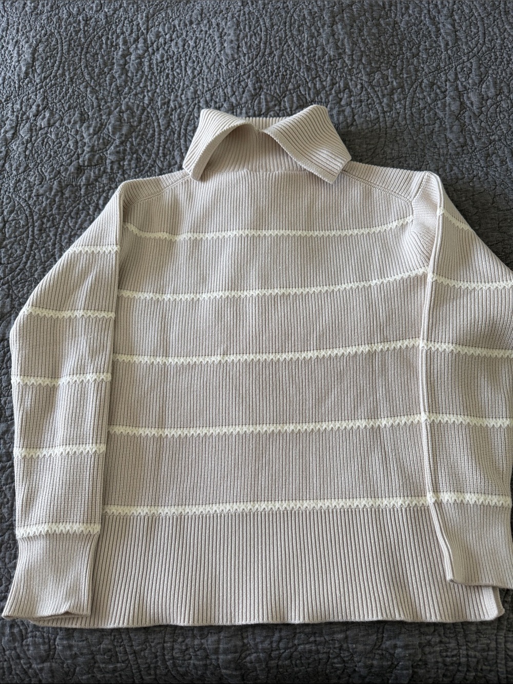 Varley Hamish Roll-Neck Stitch Knit Sweater - Picture 7 of 12